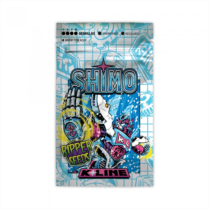 a package of shimo paper stickers on a white background