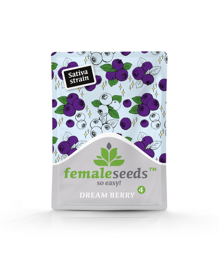a bag of femaless seeds on a white background