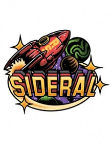 a logo for a game called sideral