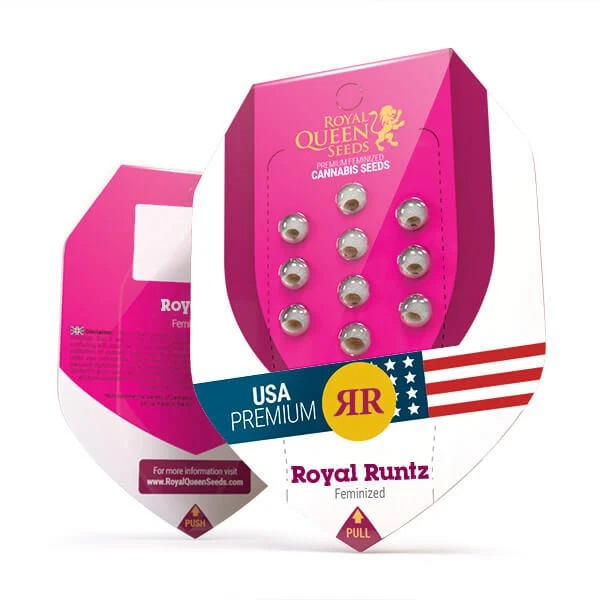 a box of royal brunz is shown in this image