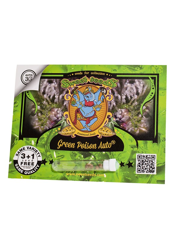 a packaged package of green position auto