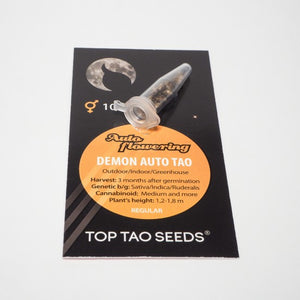 a package of top taco seeds on a white background