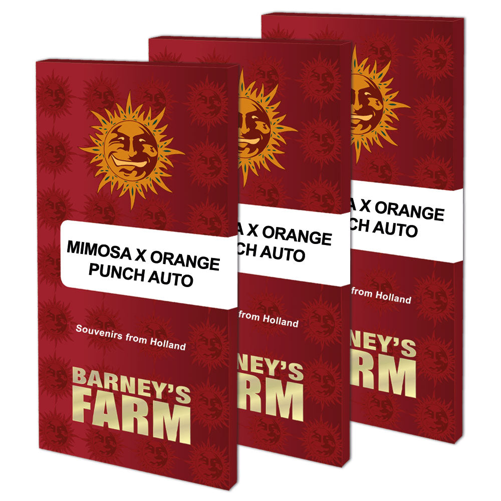 three orange books with a red cover