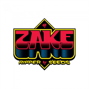 the logo for zake riper and seeds