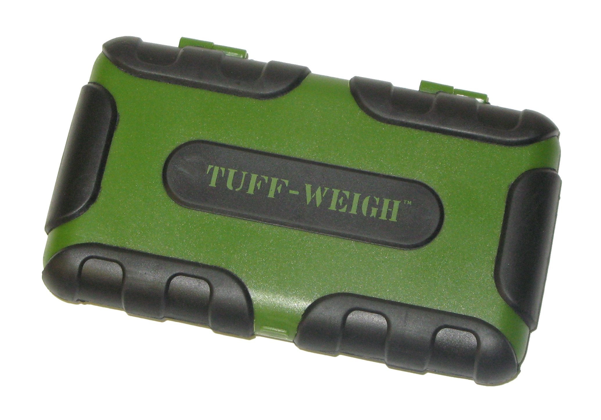 Tuff-Weigh (100g x 0.01g) Impact Resistant Scale with Rubber Grips - GREEN