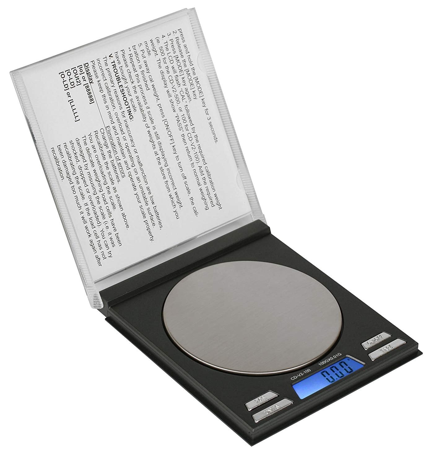 On Balance Single CD Disguise Scale SS-100 (100g x 0.01g)