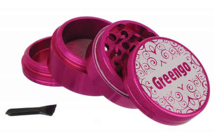 GREENGO Grinder 4 part 30mm Pink