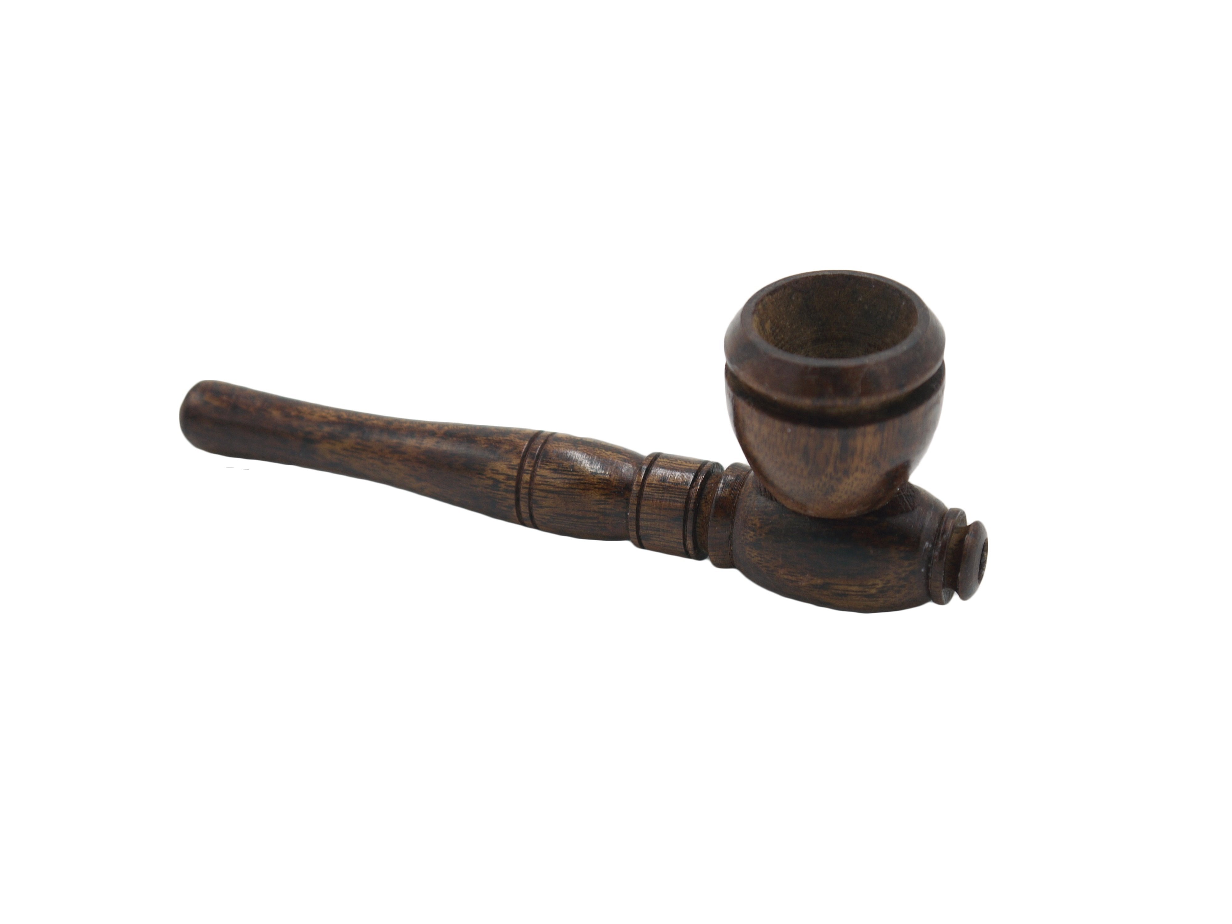 4" Wooden Pipe with Bowl