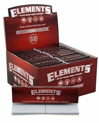 Elements RED Connoisseur KS Slim Paper with Tips