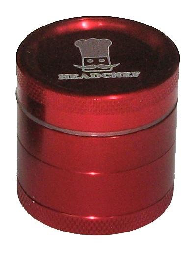 Cheeky One 30mm 4 part metal grinder RED