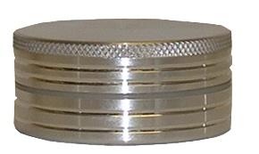 2 piece 50mm Aluminium Grinder with Magnet