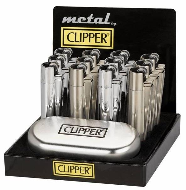 Clipper Lighter Metallic Finish Gift Set
