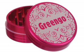GREENGO Grinder 2 part 63mm Pink