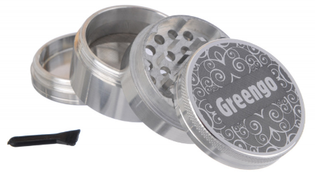 GREENGO Grinder 4 part 30mm Silver