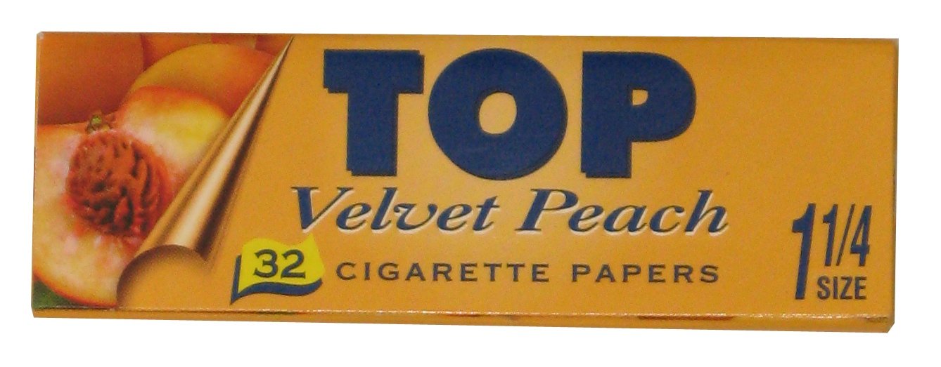 TOP Velvet Peach Flavoured Papers