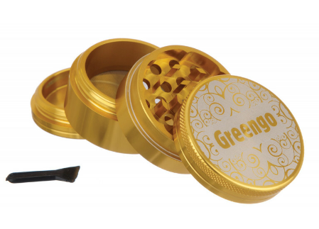 GREENGO Grinder 4 part 30mm Gold