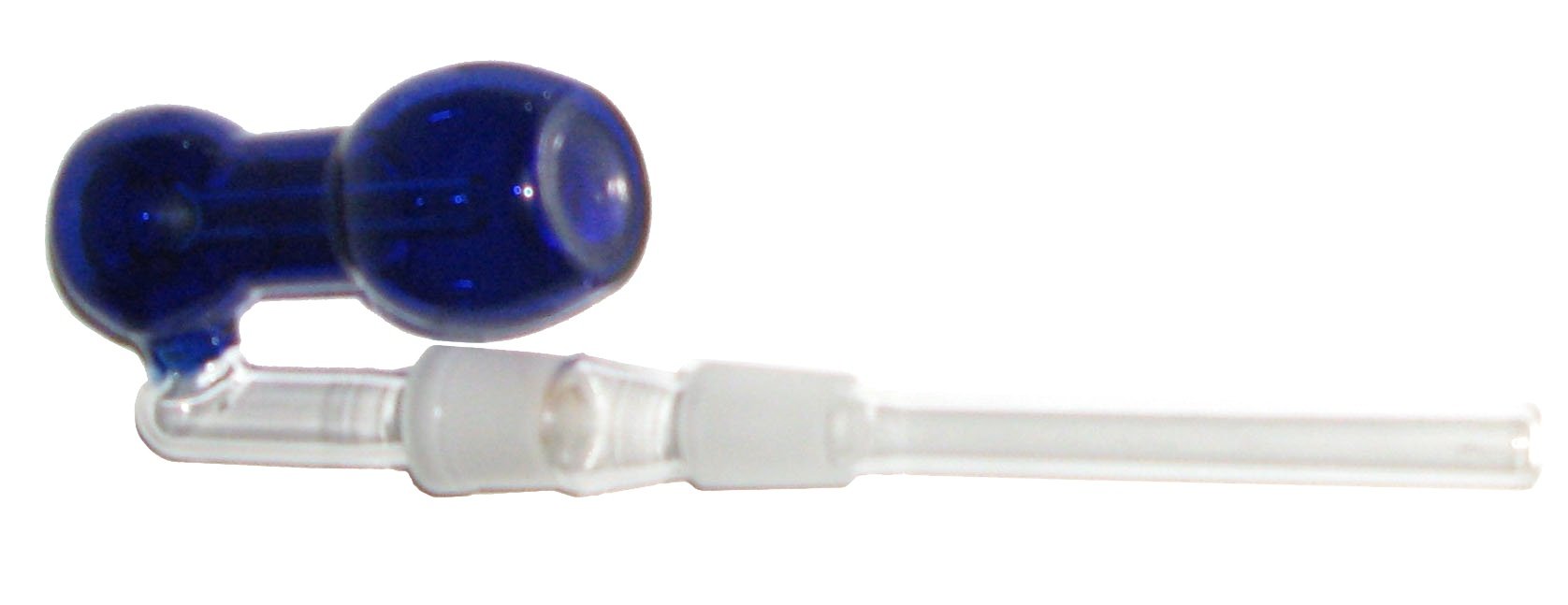 Glass Ash catcher & Stem (BLUE) 18.8mm