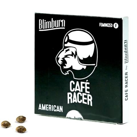 a box of coffee beans with a helmet on it