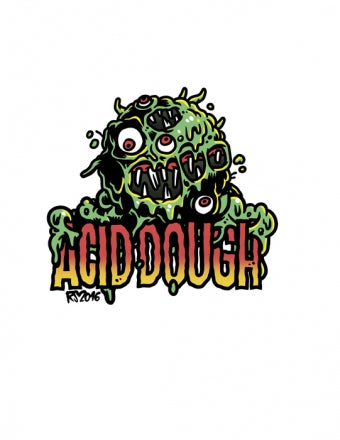 a logo for acid dough
