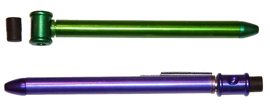 Coloured Anodized Pen Pipe