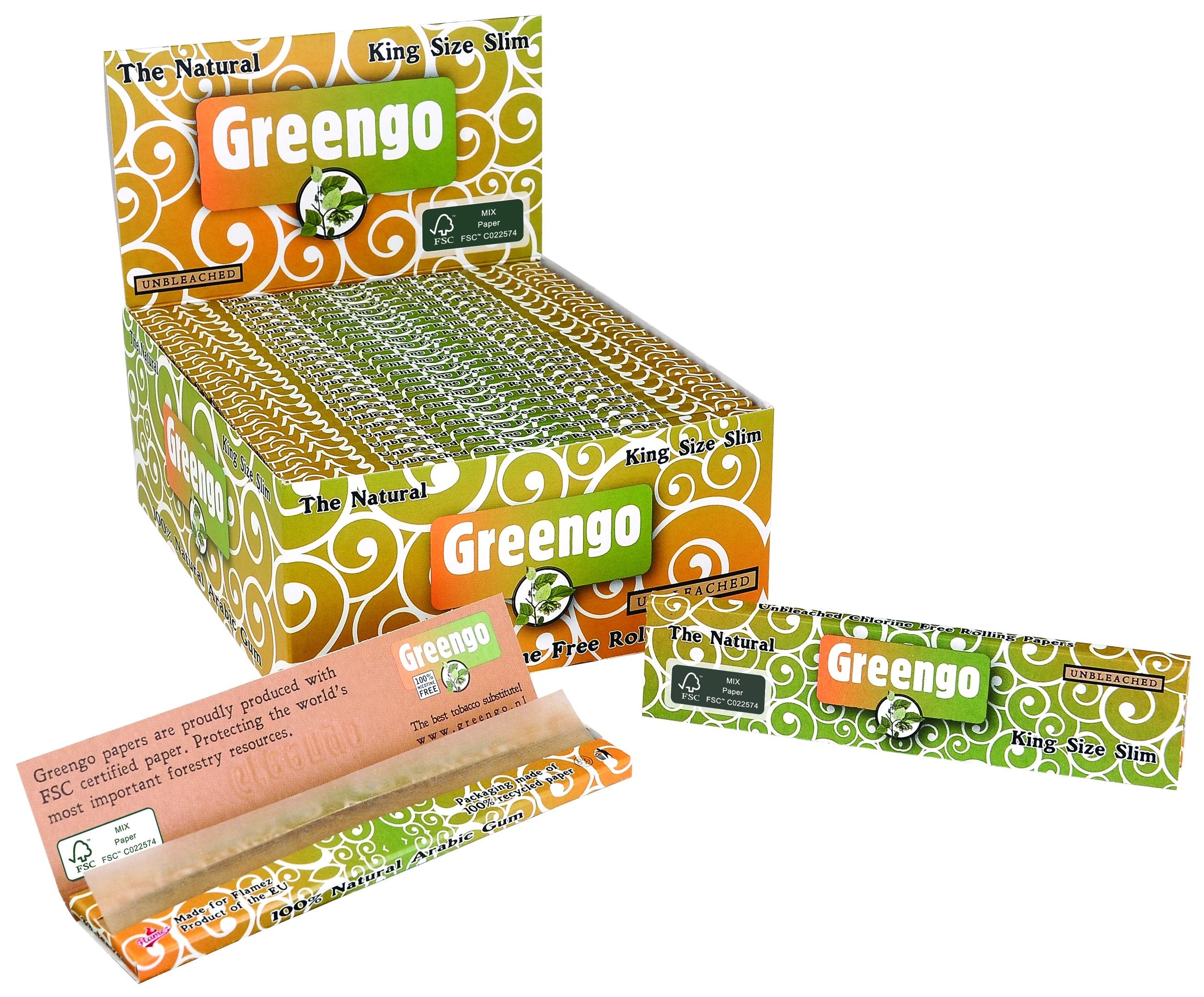 GREENGO 2 in 1 Kingslim Papers & Filter Tips