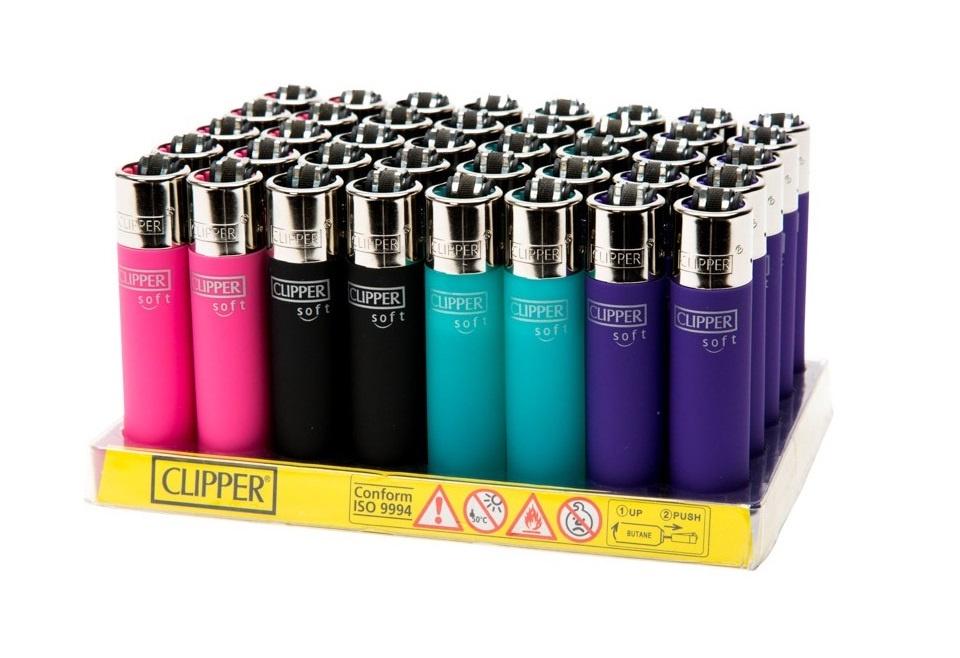 Clipper Soft Touch Lighters