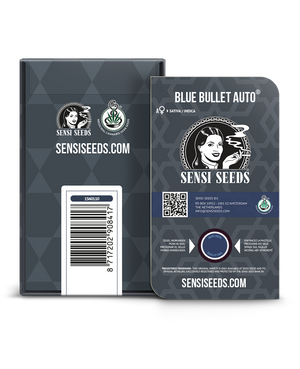 a package of blue bullet auto seeds
