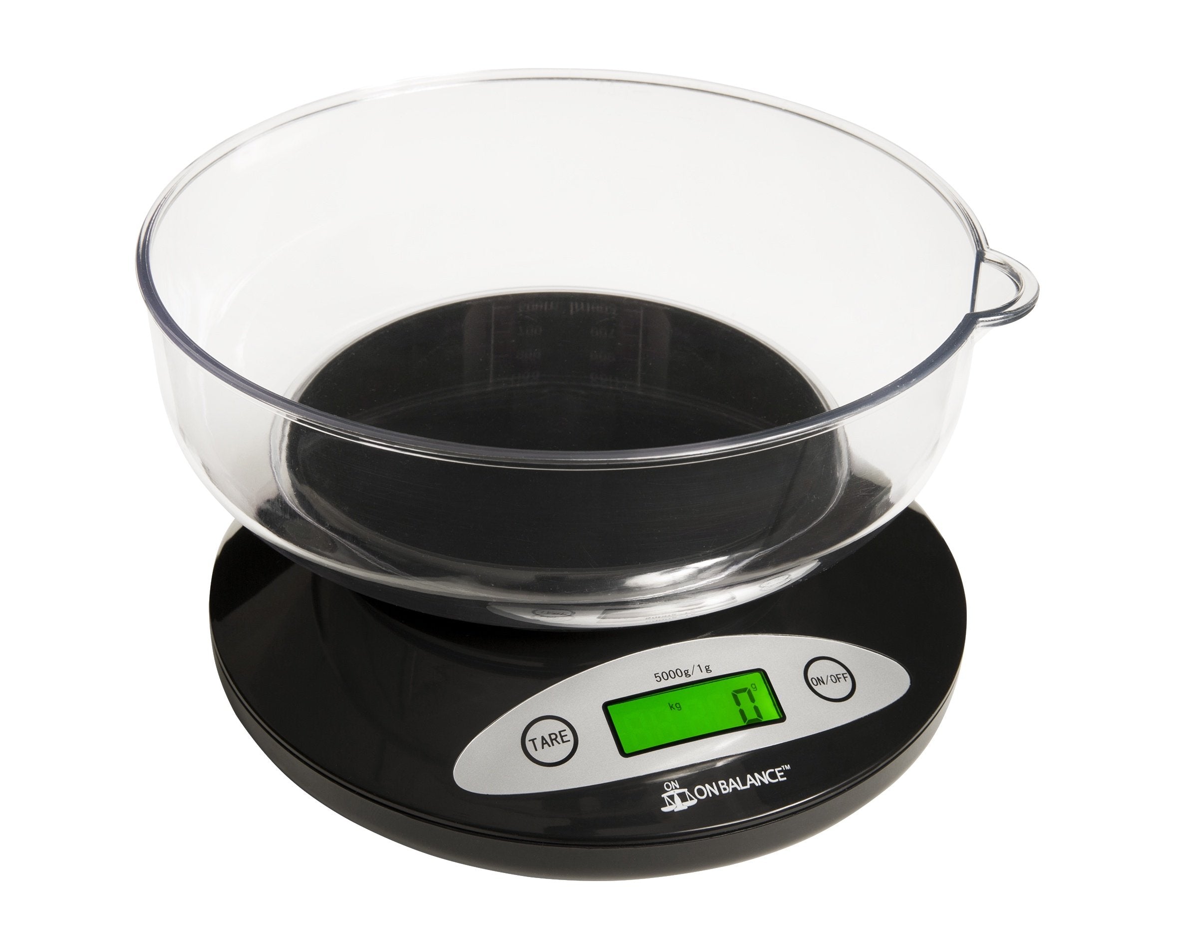On Balance KB Kitchen Scale (5000g x 1g) with 190mm Diameter Bowl
