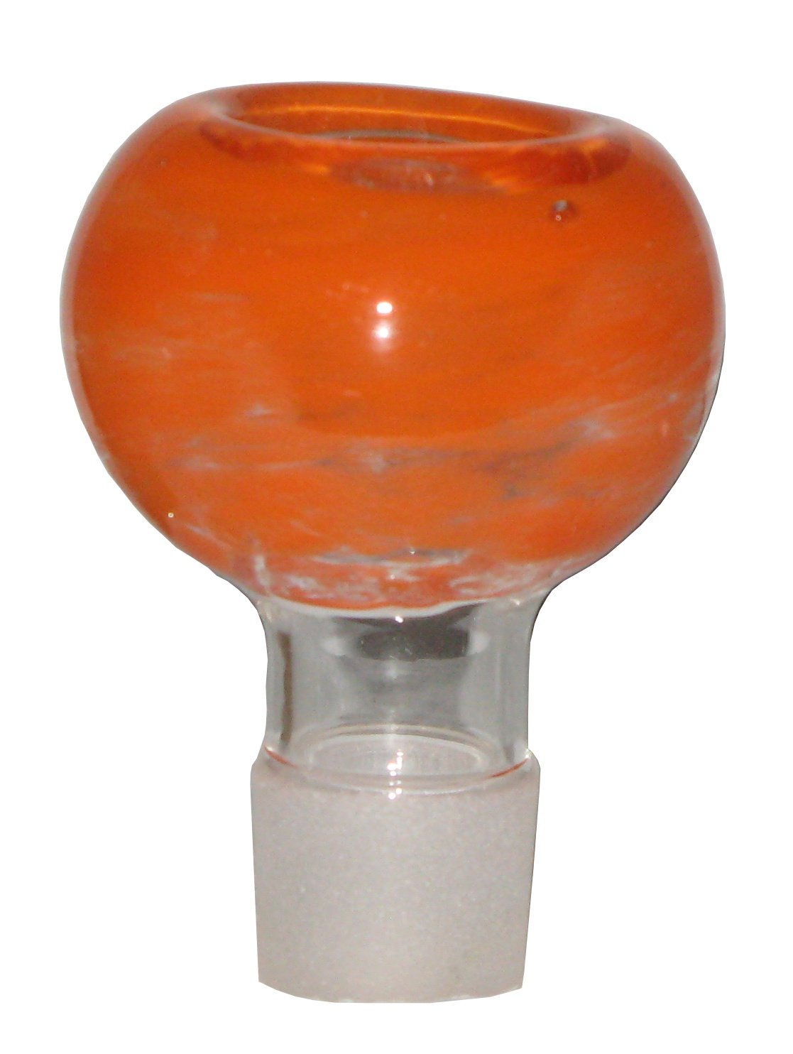Glass Bowl Orange 18.8mm Grind