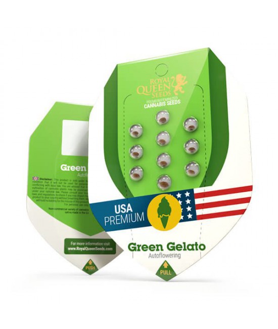 a package of green gelato for foot care