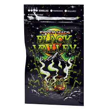 a bag of black valley candy