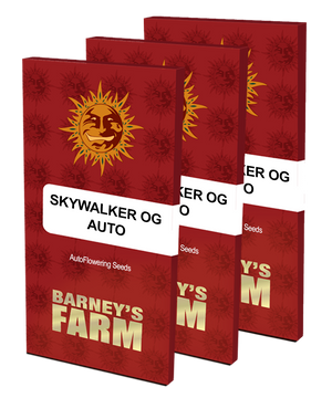 three red booklets with the words sky walker og auto